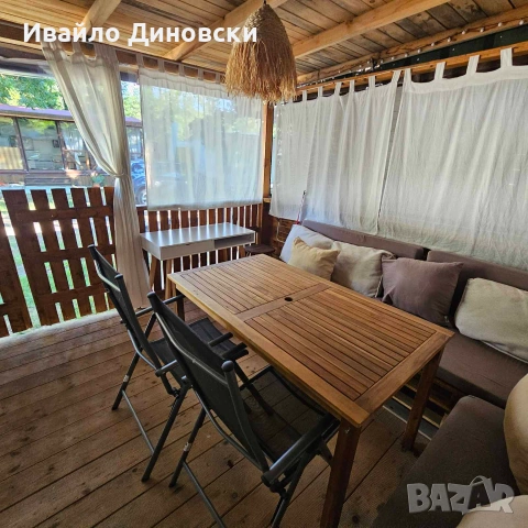 ПРОДАВА СЕ: Оборудвана каравана с ПЛАТЕН НАЕМ на къмпинг "Златна рибка"!, снимка 5 - Вили - 55016131