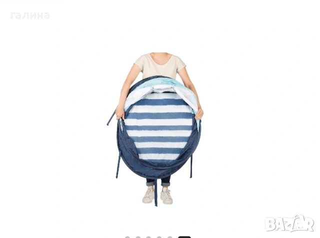 Малка сгъваема кошара Babymoov Babyni, с UV фактор 50+, снимка 4 - Други - 54515354