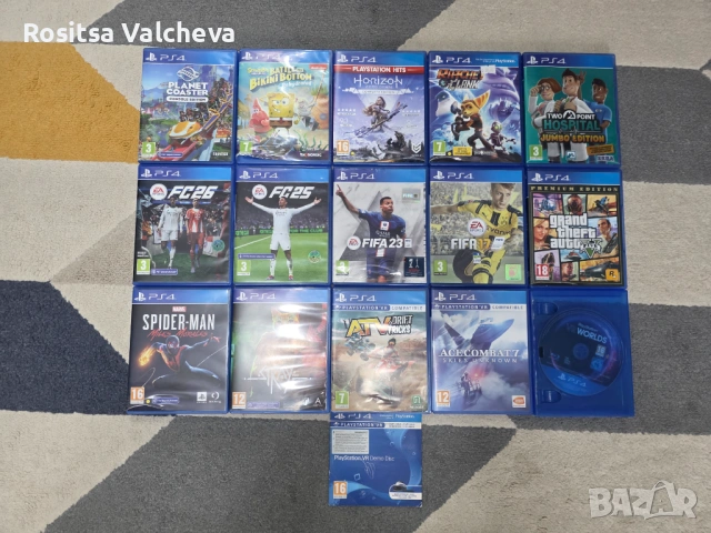 Пълен Гейминг Комплект:PS4 + PlayStation VR + 4 Контролера + 15 Игри, снимка 2 - PlayStation конзоли - 54800851
