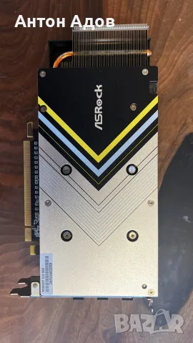 ASRock Radeon RX 5600 XT Challenger D 6GB OC – 7nm RDNA, 2 вентилатора, перфектна за 1080p гейминг!, снимка 4 - Видеокарти - 55682108