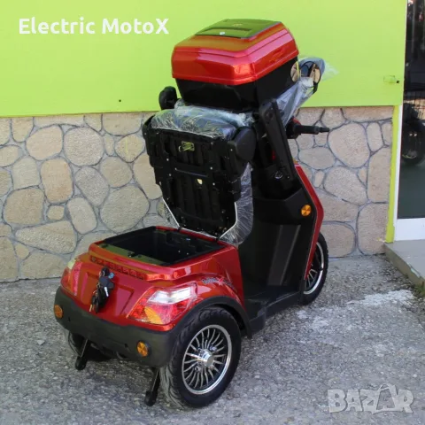 Електрическа триколка  FM2 PRO 1800W, 25Ah, RED, снимка 17 - Мотоциклети и мототехника - 55366588