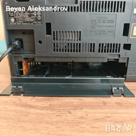 Panasonic RX-DS303 японски радиокасетофон със CD, снимка 6 - Радиокасетофони, транзистори - 54788315