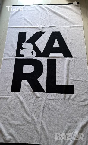 Karl Lagerfeld -плажна кърпа, снимка 4 - Хавлиени кърпи - 55323021