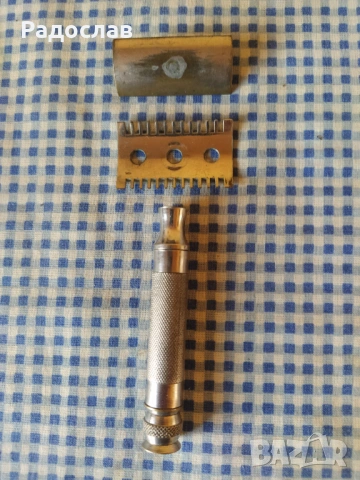 стара самобръсначка Gillette, снимка 6 - Мъжка козметика - 54316140