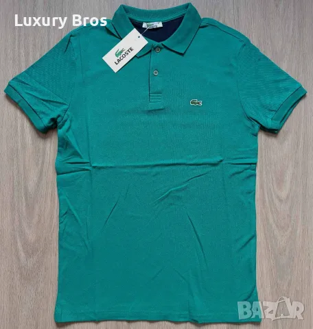 Мъжки тениски Lacoste, снимка 2 - Тениски - 55624360
