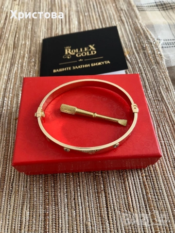 Златна гривна Cartier 14k.,8,07гр.