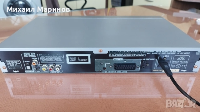 Продавам JVC DVD плеар модел XV-E111SL, снимка 7 - Ресийвъри, усилватели, смесителни пултове - 54494915