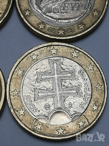 13 монети от 1 евро различни, снимка 7 - Нумизматика и бонистика - 50436123