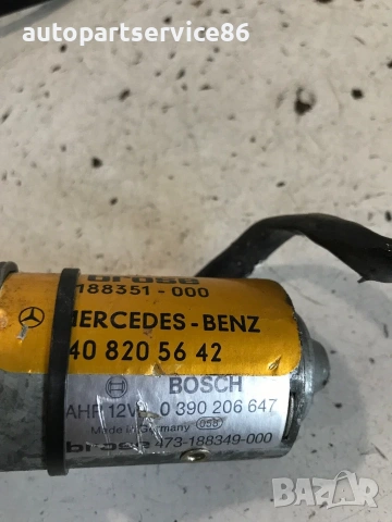 Мотор за регулиране на предна седалка за Mercedes S320 W140 (1995) 0390206647, снимка 3 - Части - 55223971