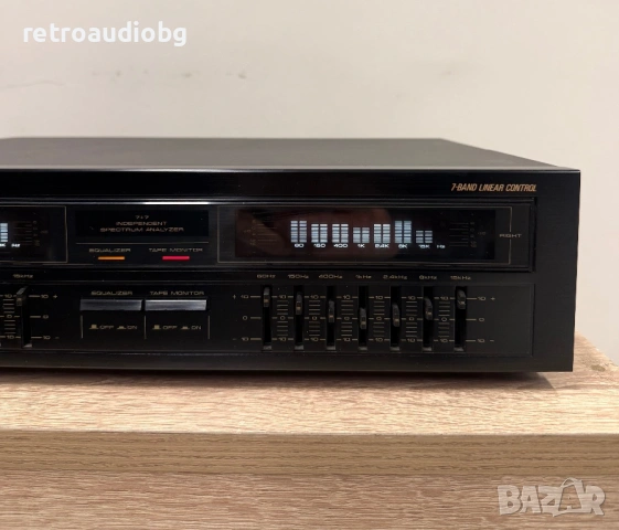 🔉Стерео графичен еквалайзер PIONEER GR-555 - 7 бандов🔉, снимка 3 - Ресийвъри, усилватели, смесителни пултове - 53089314