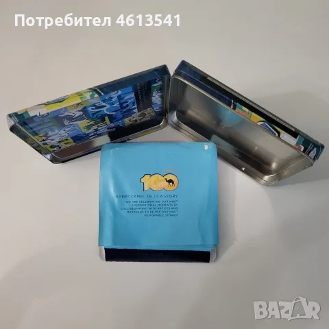Табакера САМЕL метална, снимка 14 - Табакери - 55478599