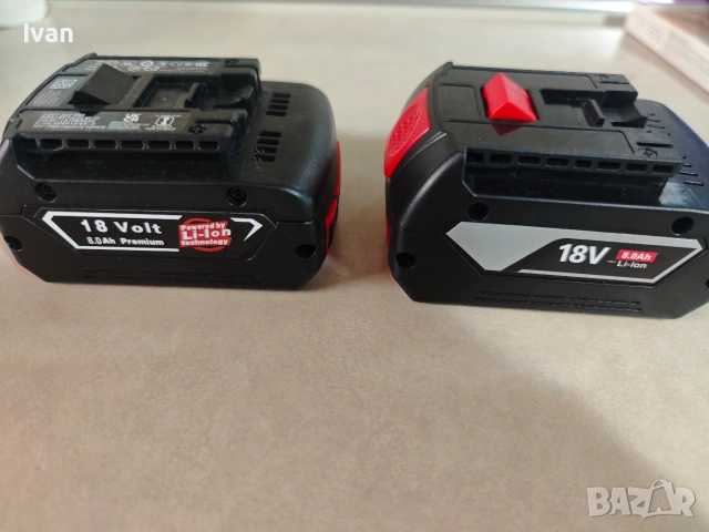 Батерия 18V за BOSCH 8Ah LITHIUM ION GDS250-LI, GSR180-LI, GKS185-LI, GWS180-LI, GSB185-LI, снимка 10 - Винтоверти - 54921512
