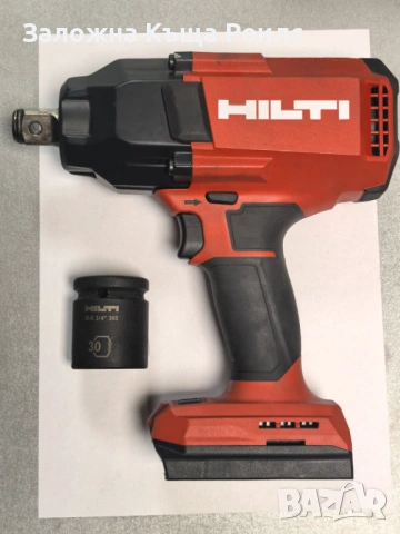  Ударен гайковерт Hilti SIW 10-22 (само тяло) + вложка 3/4" 30mm, снимка 3 - Винтоверти - 54372596