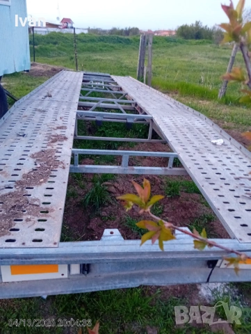 ПРОДАВА СЕ БРАКУВАНА ПЛАТФОРМА , снимка 2 - Ремаркета - 54313655