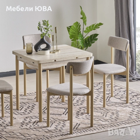 Трапезна маса 80/69  разтегателна, снимка 2 - Маси - 55023967
