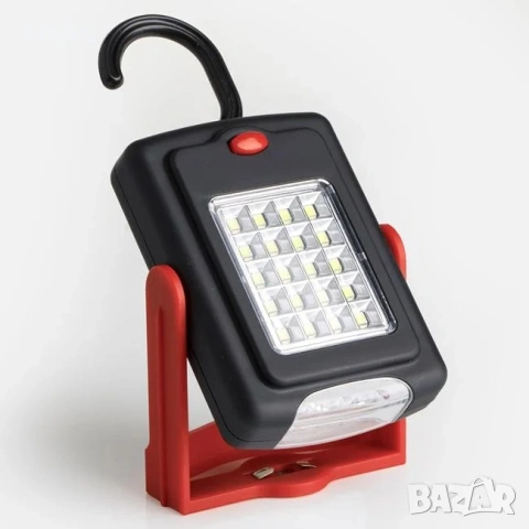 LED фенер с кука и магнит 6,5x2x8,5 см_1259096