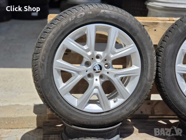 5х112 17 Джанти Skoda Octavia SuperB 5x112 Шкода Супърб Октавиа, снимка 2 - Гуми и джанти - 54838369