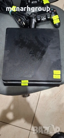 Конзола Playstation 4 slim/500GB/+ 2бр джойстици/+всички нужни кабели, снимка 16 - PlayStation конзоли - 54755901
