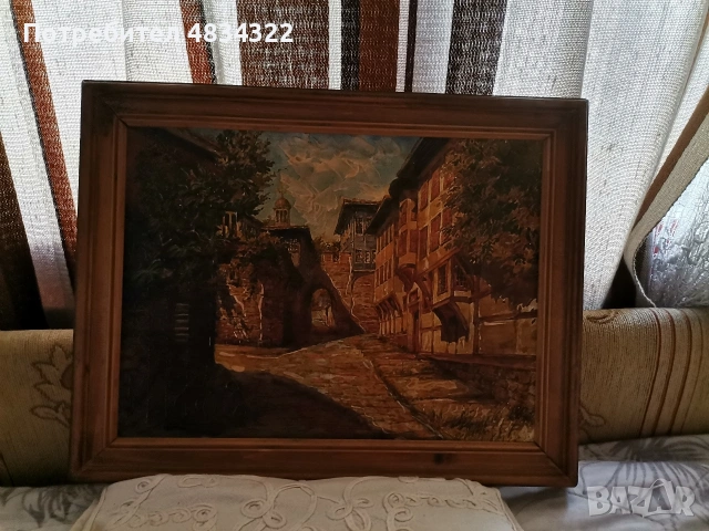 Хисар капия, Пловдив, картина