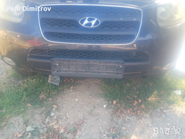 Предна броня за Hyundai Santa Fe II SUV (10.2005 - 12.2012), , снимка 4 - Части - 55227495
