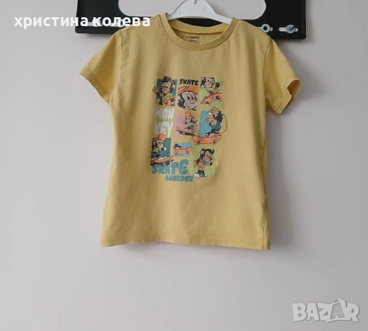 Тениски 4-5 години , снимка 2 - Детски тениски и потници - 54728208