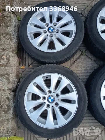 Джанти BMW 16" 5x120 с гуми 195/55/16, снимка 3 - Гуми и джанти - 55697269