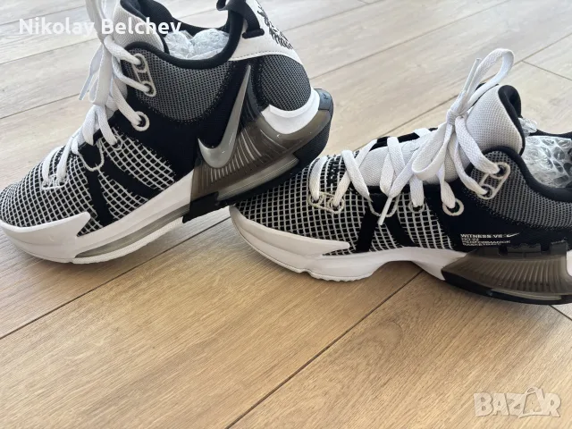 Баскетболни обувки Nike LeBron Witness 7 Basketball Shoes, снимка 10 - Маратонки - 55455239