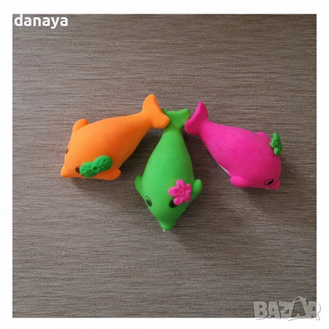 6680 Детска гумичка делфинче , 5×3 см, снимка 3 - Други - 54564303