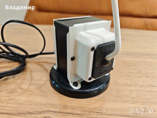 Винтидж настолна лампа Lumina Daphine - италианска дизайнерска класика от Томазо Чимини, снимка 9 - Други ценни предмети - 54376115