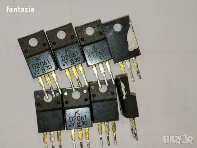 Транзистори 2SB1369 2SD2061 1369 2061 оригинални, снимка 2 - Друга електроника - 54819787