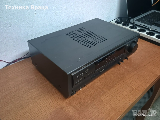 Стерео усилвател с вграден тунер Technics SA-EX100 с активно охлаждане. Изпращам видео. , снимка 8 - Ресийвъри, усилватели, смесителни пултове - 54211503