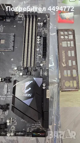 Gigabyte AX370 GAMING K5 AM4 Дънна платка , снимка 3 - Дънни платки - 55421730