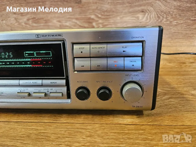 Касетен дек Onkyo TA-2820 – Прецизен звук и дигитален контрол, снимка 5 - Декове - 55529180