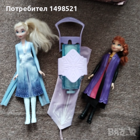 Кукли Елза и Ана и изстрелваща ръкавица, снимка 2 - Кукли - 54614180