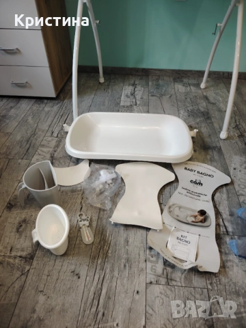 Бебешка вана със стойка Baby Bagno Cam, снимка 4 - За банята - 54668549