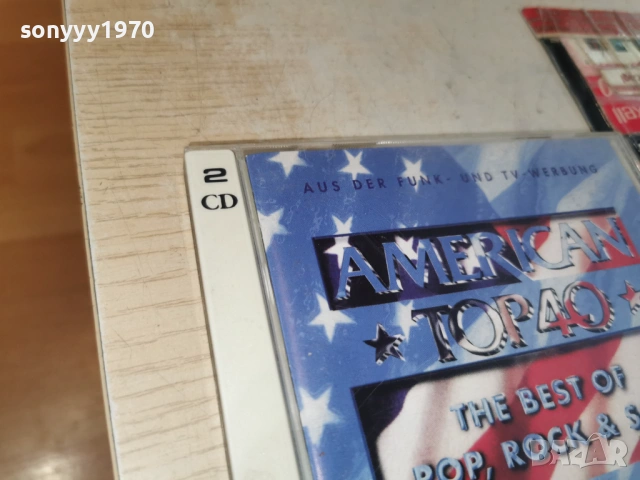 AMERICAN TOP 40 X2CD-ВНОС GERMANY 0406261907H2E6R, снимка 12 - CD дискове - 54781960