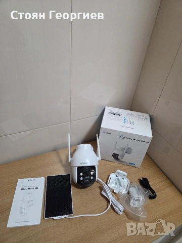 ieGeek 2K PTZ Battery Security Camera (безжична външна камера за сигурност