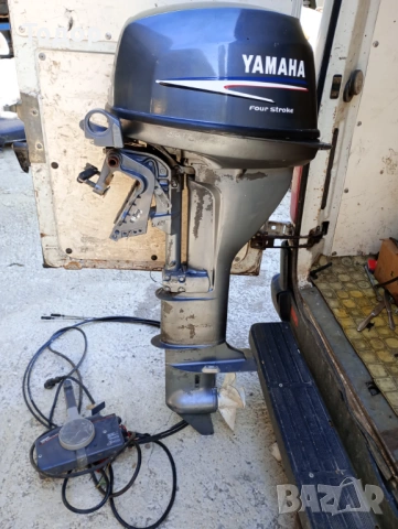 Продавам извънб. д-л Yamaha-Four Stroke 9,9HP, 4т,ел.стартер,щамбайн и жила,внос от Италия, снимка 2 - Воден транспорт - 54946667