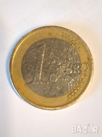 Испанска монета от 1 евро , снимка 2 - Нумизматика и бонистика - 54017132