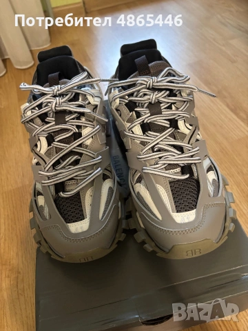 Balenciaga track grey , снимка 6 - Ежедневни обувки - 55015220