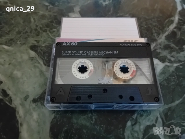 SKC AX-60 рядка аудио касета, снимка 2 - Декове - 55273457