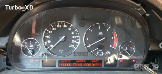 Продавам дизелово табло с голям борд за BMW E39, снимка 3 - Части - 55322750