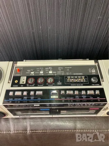 SANYO M-W24K VINTAGE RETRO BOOMBOX радио касетофон, снимка 8 - Радиокасетофони, транзистори - 55499373