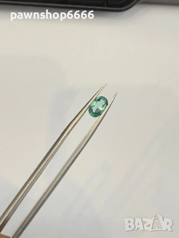 Скъпоценен камък ЕСТЕСТВЕН СИНЬО-ЗЕЛЕН ТУРМАЛИН – 0.825 ct, снимка 5 - Други - 54844202