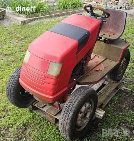 Tракторна косачка с двигател Briggs & Stratton Vanguard 16HP V-Twin - ЗА ЧАСТИ, снимка 9 - Градинска техника - 54515870