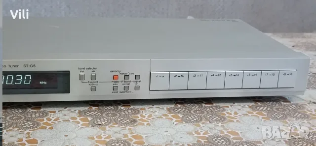 📻 Technics ST-G5 , снимка 3 - Ресийвъри, усилватели, смесителни пултове - 55449285
