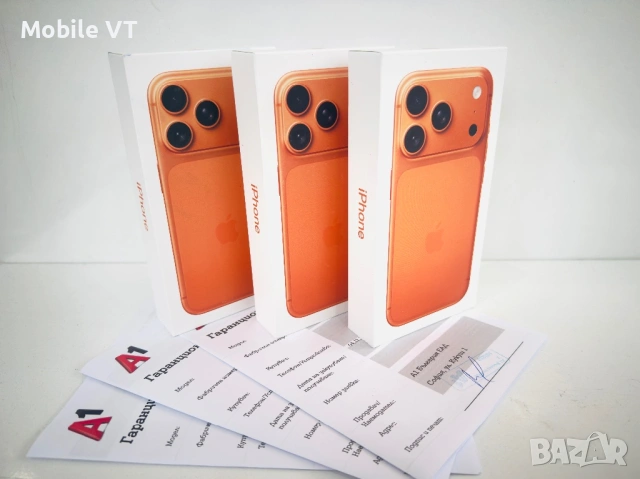 НОВ! iPhone 17 Pro Max 512GB Orange 2г.ГАРАНЦИЯ!, снимка 2 - Apple iPhone - 54592412