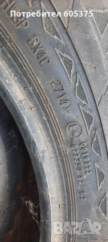 215/60 R 17 C Continental 2бр. зимни бусови гуми, снимка 5 - Гуми и джанти - 54794234