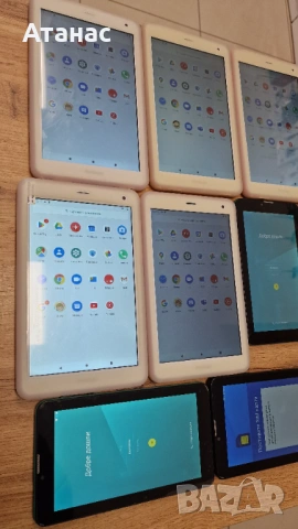 Лот 14 бр. Таблети Prestigio: 8 Работещи (5x Q Pro 4G) + 6 за части, снимка 3 - Таблети - 54519771