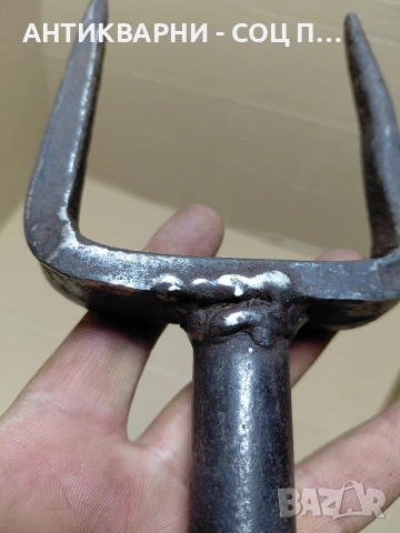 Комплект Соц Стари Чук С Наковалня За Клепане На Коси 1.100кг. НОМЕР 1361., снимка 8 - Антикварни и старинни предмети - 54457497